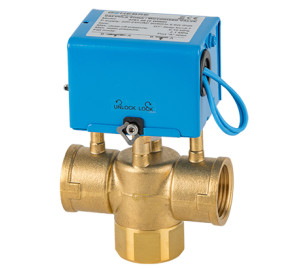 Valvula Motorizada de 3 Vias